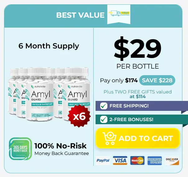 Amyl Guard 6 Bottles